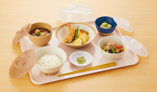 夏の天ぷら定食